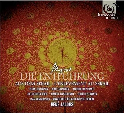 Wolfgang Amadeus Mozart (1756-1791), Rene Jacobs, Akademie fuer Alte Musik Berlin & RIAS Kammerchor - Die Entführung Aus Dem Serail (2 CDs)