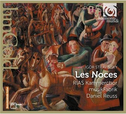 Daniel Reuss, Igor Strawinsky (1882-1971), Ensemble für neue Musik Berlin & RIAS Kammerchor - Les Noces, Messe, Cantate