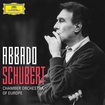 Franz Schubert (1797-1828), Claudio Abbado & Chamber Orchestra Of Europe - Symphonies / Masses / Lieder (8 CDs)