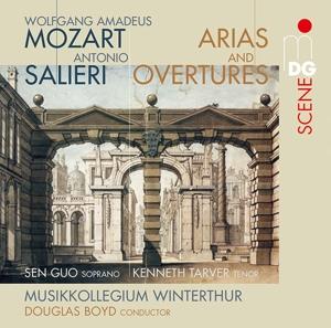 Wolfgang Amadeus Mozart (1756-1791), Antonio Salieri (1750-1825), Douglas Boyd, Sen Guo, … - Arias And Overtures (2 Hybrid SACDs)