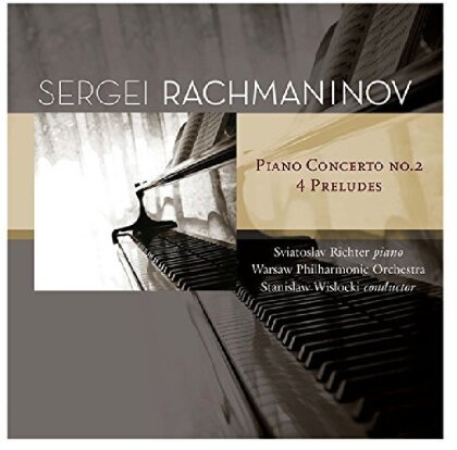 Sergej Rachmaninoff (1873-1943), Stanislaw Wislocki, Sviatoslav Richter & Warsaw Philharmonic Orchestra - Piano Concerto No.2, 4 Preludes (LP)