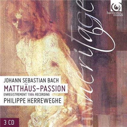 Johann Sebastian Bach (1685-1750) & Philippe Herreweghe - Matthäus-Passion - 1984 Recording (3 CDs)