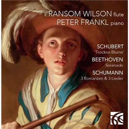 Franz Schubert (1797-1828), Ludwig van Beethoven (1770-1827), Robert Schumann (1810-1856), Ransom Wilson & Peter Frankl - Music For Flute
