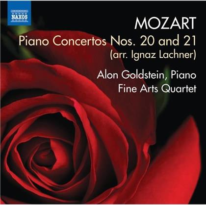Fine Arts Quartet, Wolfgang Amadeus Mozart (1756-1791) & Alon Goldstein - Klavierkonzerte 20+21 Bearb.