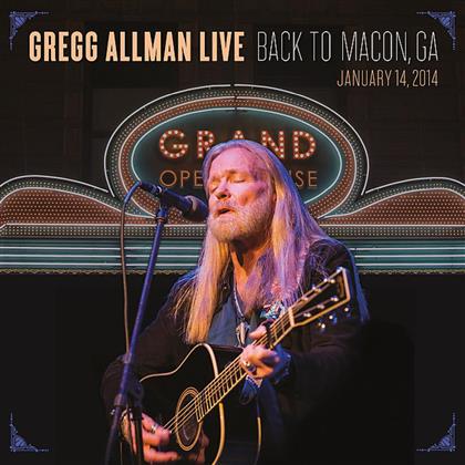 Gregg Allman - Gregg Allman Live: Back To Macon GA (2 LPs)
