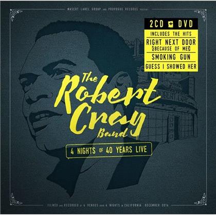 Robert Cray - 4 Nights Of 40 Years Live (2 CDs + DVD)