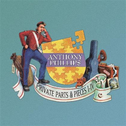 Anthony Phillips - Private Parts & Pieces I-IV - Deluxe Clamshell Boxset (5 CDs)