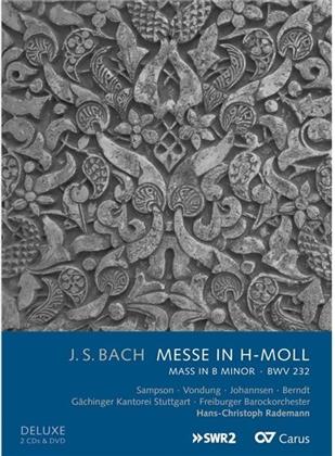 Johann Sebastian Bach (1685-1750), Hans-Christoph Rademann, Caroline Sampson, Anke Vondung, Daniel Johannsen, … - Messe H-Moll (2 CDs + DVD)