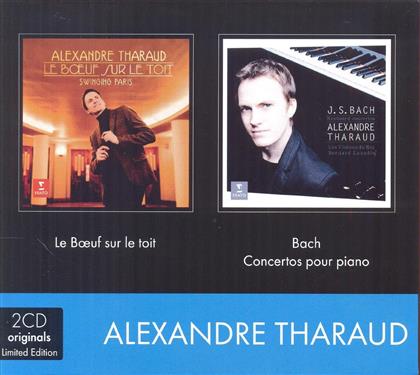 Johann Sebastian Bach (1685-1750) & Alexandre Tharaud - Le Boeuf Sur Le Toit - Swinging Paris / Bach Concertos Pour Piano (2 CDs)