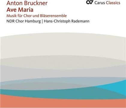 Anton Bruckner (1824-1896), Hans-Christoph Rademann & NDR Chor Hamburg - Ave Maria - Musik für Chor und Bläserensemble