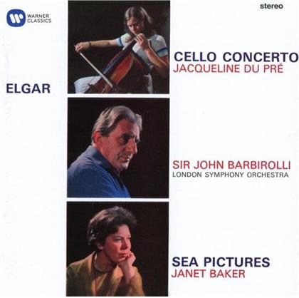 Sir Edward Elgar (1857-1934), Sir John Barbirolli & Jacqueline Du Pre - Cellokonzert - Sea Pictures - Referenzaufnahme