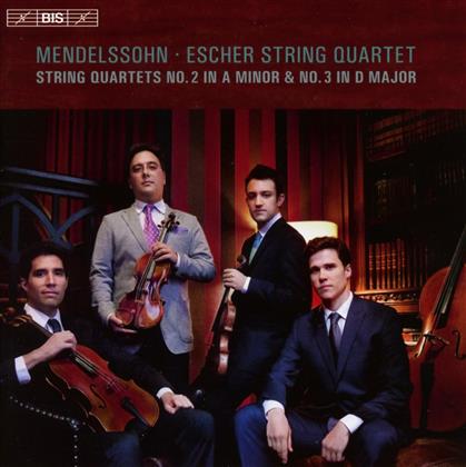 Felix Mendelssohn-Bartholdy (1809-1847) & Escher String Quartet - Streichquartette 2+3 (SACD)