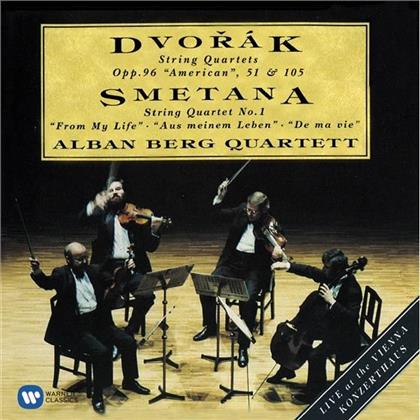Alban Berg Quartett, Antonin Dvorák (1841-1904) & Friedrich Smetana (1824-1884) - Streichquartette - Referenzaufnahme (2 CD)