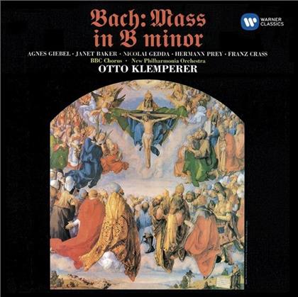 Nicolai Gedda, Johann Sebastian Bach (1685-1750), Otto Klemperer, Hermann Prey & Philharmonia Orchestra London - Messe H-Moll Bwv 232 - Referenzaufnahme (2 CDs)