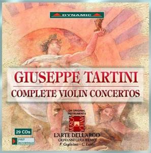 Giuseppe Tartini (1692-1770) & Arte Dell'arco - Complete Violin Concertos (29 CDs)