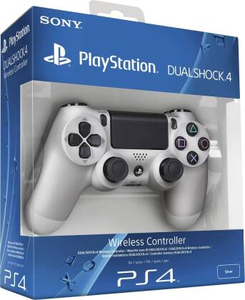 PS4 Controller original silver wireless Dual Shock 4