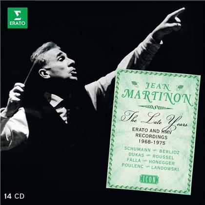 Jean Martinon, Berlioz, Paul Dukas (1865-1935), Francis Poulenc (1899-1963) & Jean Martinon - Icon (Limited Edition, 14 CDs)