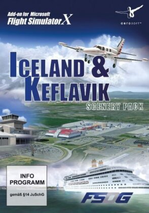 Iceland & Keflavik Scenery Pack für FSX [Add-On]