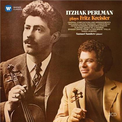 Fritz Kreisler (1875-1962), Itzhak Perlman & Samuel Sanders - Itzhak Perlman Plays Fritz Kreisler - ITZHAK PERLMAN EDITION 12 (3 CD)