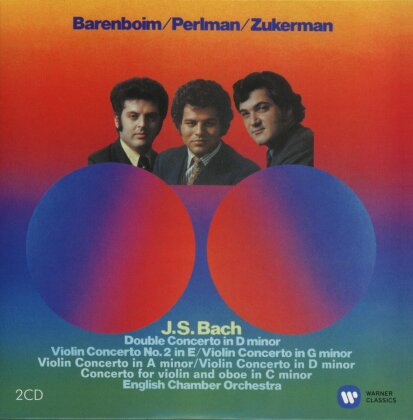 Johann Sebastian Bach (1685-1750), Daniel Barenboim, Itzhak Perlman, Pinchas Zukerman & English Chamber Orchestra - Violinkonzerte & Doppelkonz - ITZHAK PERLMAN EDITION 2 (2 CDs)