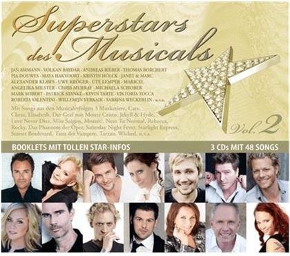 Superstars Des Musicals - Various 2 (3 CDs)