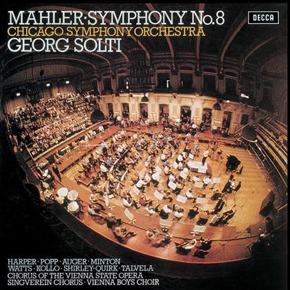 Gustav Mahler (1860-1911), Sir Georg Solti, Chicago Symphony Orchestra, Chorus of the Vienna State Opera, … - Symphony No.8 (2 LP)