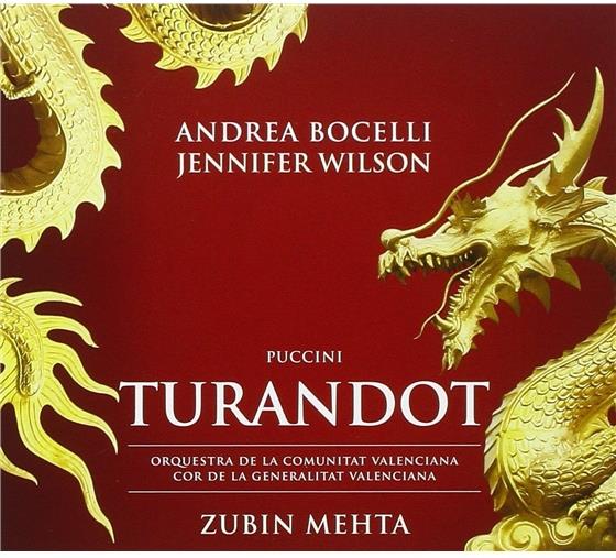 Jennifer Wilson, Giacomo Puccini (1858-1924), Zubin Mehta & Andrea Bocelli - Turandot (Digipack, 2 CDs)