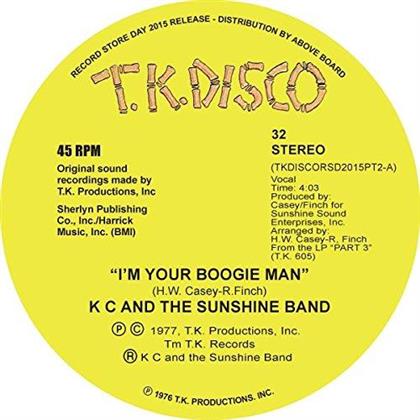 KC & The Sunshine Band - I'm Your Boogie Man (Todd Terje Edit) - 10 Inch, Green Vinyl (Colored, 10" Maxi)