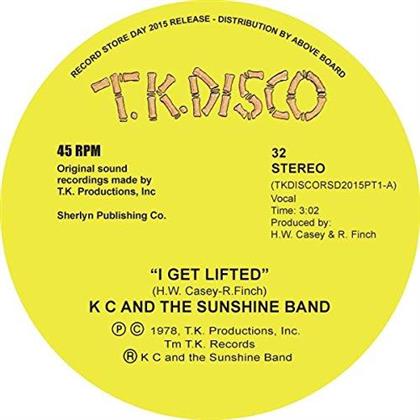 KC & The Sunshine Band - I Get Lifted (Todd Terje Edit) - 10 Inch, Yellow Vinyl (10" Maxi)