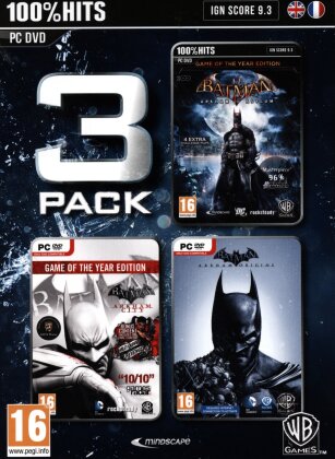 Batman Pack 3 (Origins + City + Asylum)
