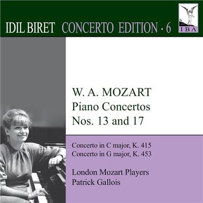 Idil Biret & Wolfgang Amadeus Mozart (1756-1791) - Concertos 6: Klavierkonz 13+17