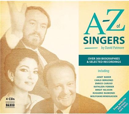Diverse Opernsänger - A-Z Of Singers (Mit Buch) (3 CD + Livre)