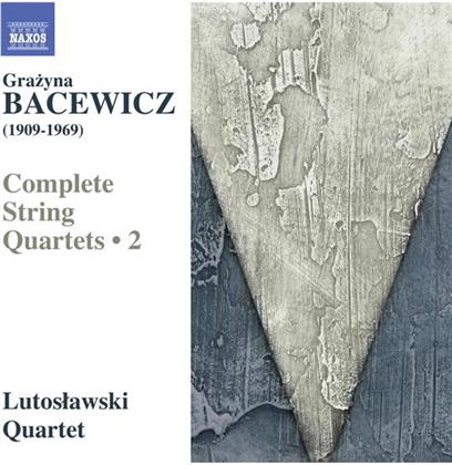 Lutoslawski Quartet & Grazyna Bacewicz - Streichquartette 2: 2,4,5