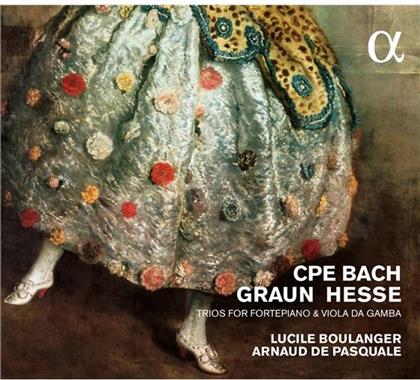 Carl Philipp Emanuel Bach (1714-1788), Lucile Boulanger & Arnaud DePasquale - Trios For Fortepiano & Viola Da Gamba