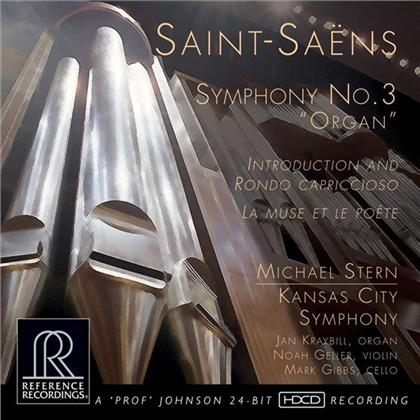 Camille Saint-Saëns (1835-1921), Michael Stern, Noah Geller, Mark Gibbs, Kraybill Jan, … - Symphony No.3 "Organ" - Reference Recordings - A "Prof" Johnson 24-Bit HDCD Recording