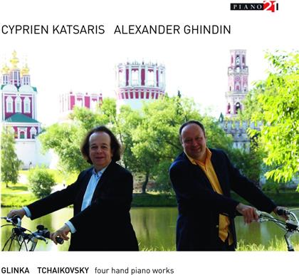 Michail Glinka (1804-1857), Peter Iljitsch Tschaikowsky (1840-1893), Cyprien Katsaris & Alexander Ghindin - Russian Piano Music For Four Hands