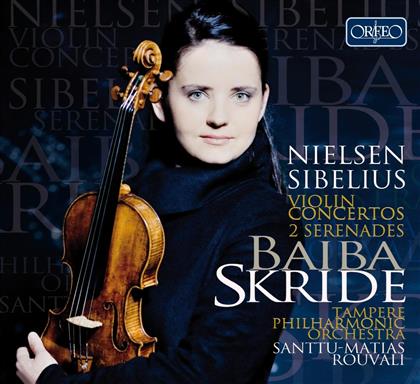 Carl August Nielsen (1865-1931), Jean Sibelius (1865-1957), Santtu-Matias Rouvali, Baiba Skride & Tampere Philharmonic Orchestra - Violinkonzerte, Serenaden (2 CDs)