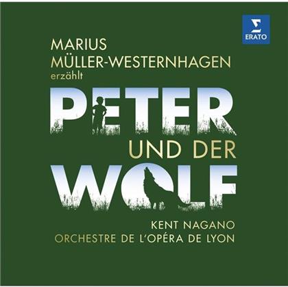 Serge Prokofieff (1891-1953), Francis Poulenc (1899-1963), Kent Nagano, Marius Müller-Westernhagen & Orchestre de l'Opera de Lyon - Prokofieff: Peter Und Der Wolf / Poulenc: Die Geschichte Von Babar, dem kleinen Elefanten
