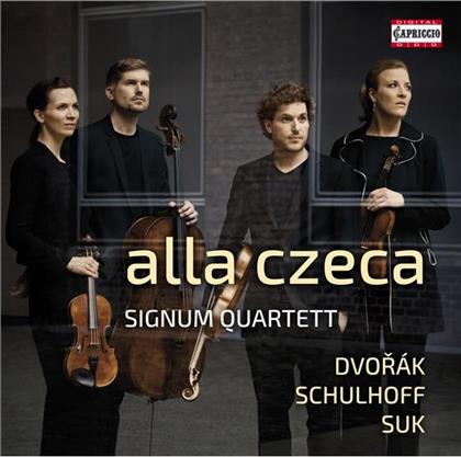 Signum Quartett, Antonin Dvorák (1841-1904), Erwin Schulhoff (1894-1942) & Josef Suk (1874-1935) - Alla Czeca: Streichquartette
