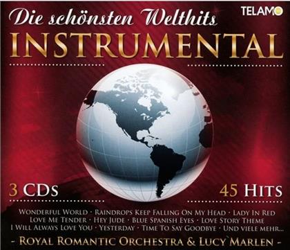 Royal Romantic Orchestra & Marlen Lucy - Schönsten Welthits-Instrumental (3 CDs)