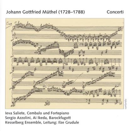 Johann Gottfried Müthel (1728-1788), Ilse Grudule, Sergio Azzolini, Ai Ikeda, Ieva Saliete, … - Konzerte für Cembalo und Fagott (2 CDs)