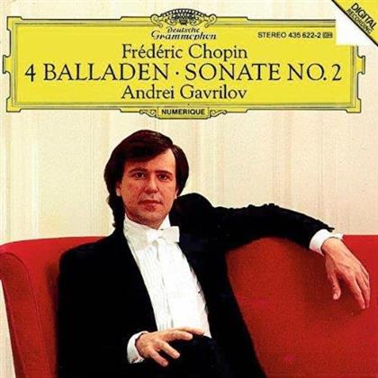 Frédéric Chopin (1810-1849) & Andrei Gavrilov - 4 Balladen / Klaviersonate Nr. 2