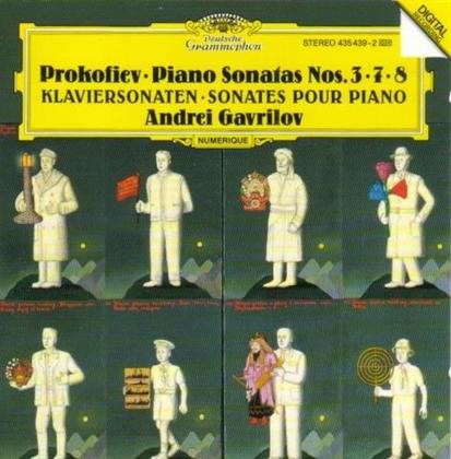 Serge Prokofieff (1891-1953) & Andrei Gavrilov - Klaviersonaten 3, 7 & 8