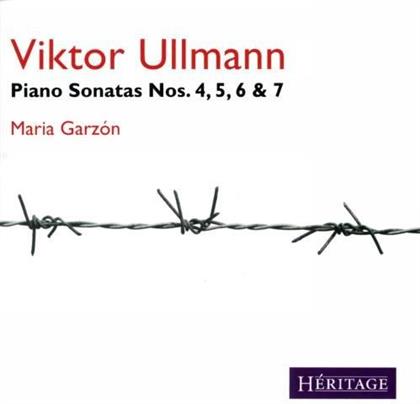 Viktor Ullmann (1898-1944) & Maria Garzon - Klaviersonaten 4-7