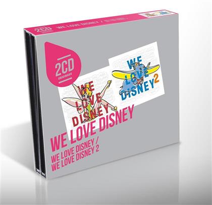 We Love Disney - Vol. 1 & 2 (2 CDs)