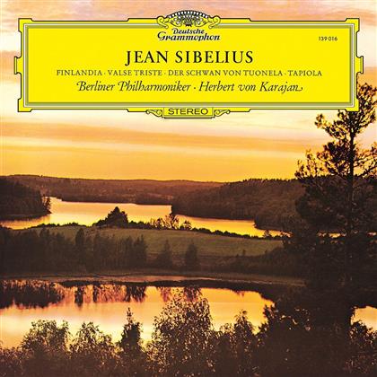 Jean Sibelius (1865-1957), Herbert von Karajan & Berliner Philharmoniker - Finlandia, Valse Triste, Der Schwan Von Tuonela, Tapiola (LP)