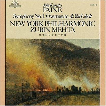Paine John Knowes, Zubin Mehta & New York Philharmonic - Sinfonie 1, Overture To As You Like It