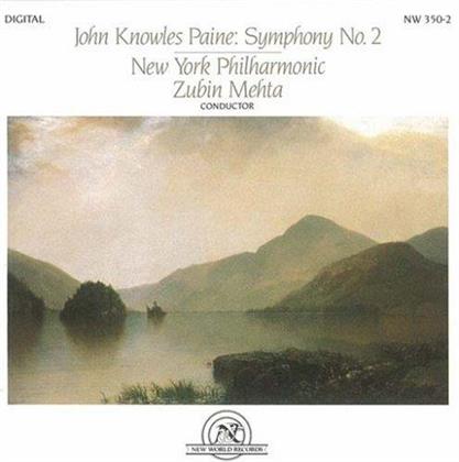 Paine John Knowes, Zubin Mehta & New York Philharmonic - Smphonie 2