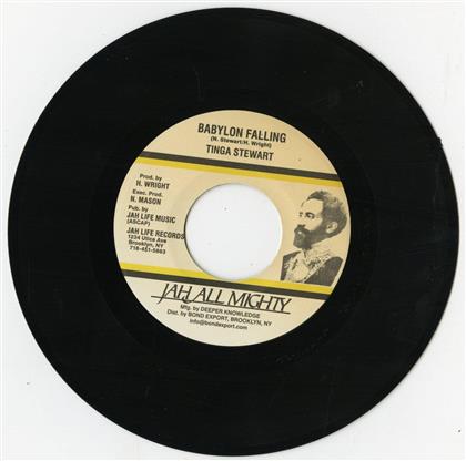 Tinga Stewart - Babylon Falling - 7 Inch (7" Single)