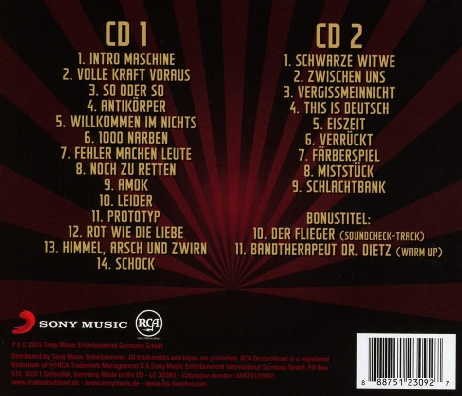 Schock Live (2 CDs) von Eisbrecher CeDe.ch